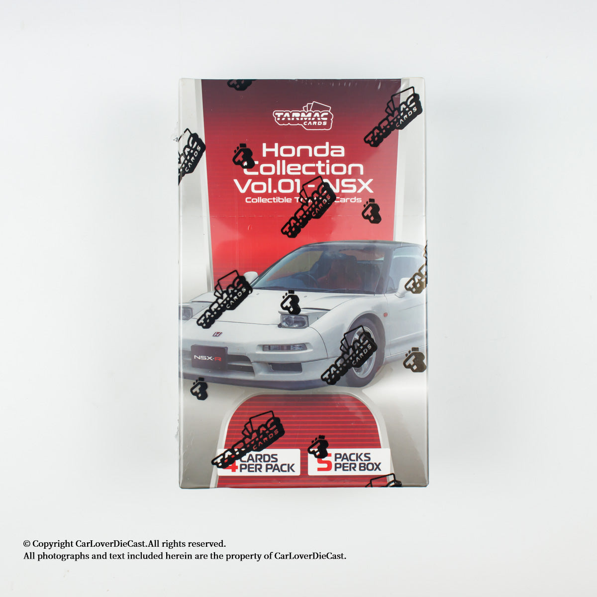 Tarmac Cards Honda Collection Vol.01 - NSX Pack - Single Pack (4 cards per pack, no model car included)