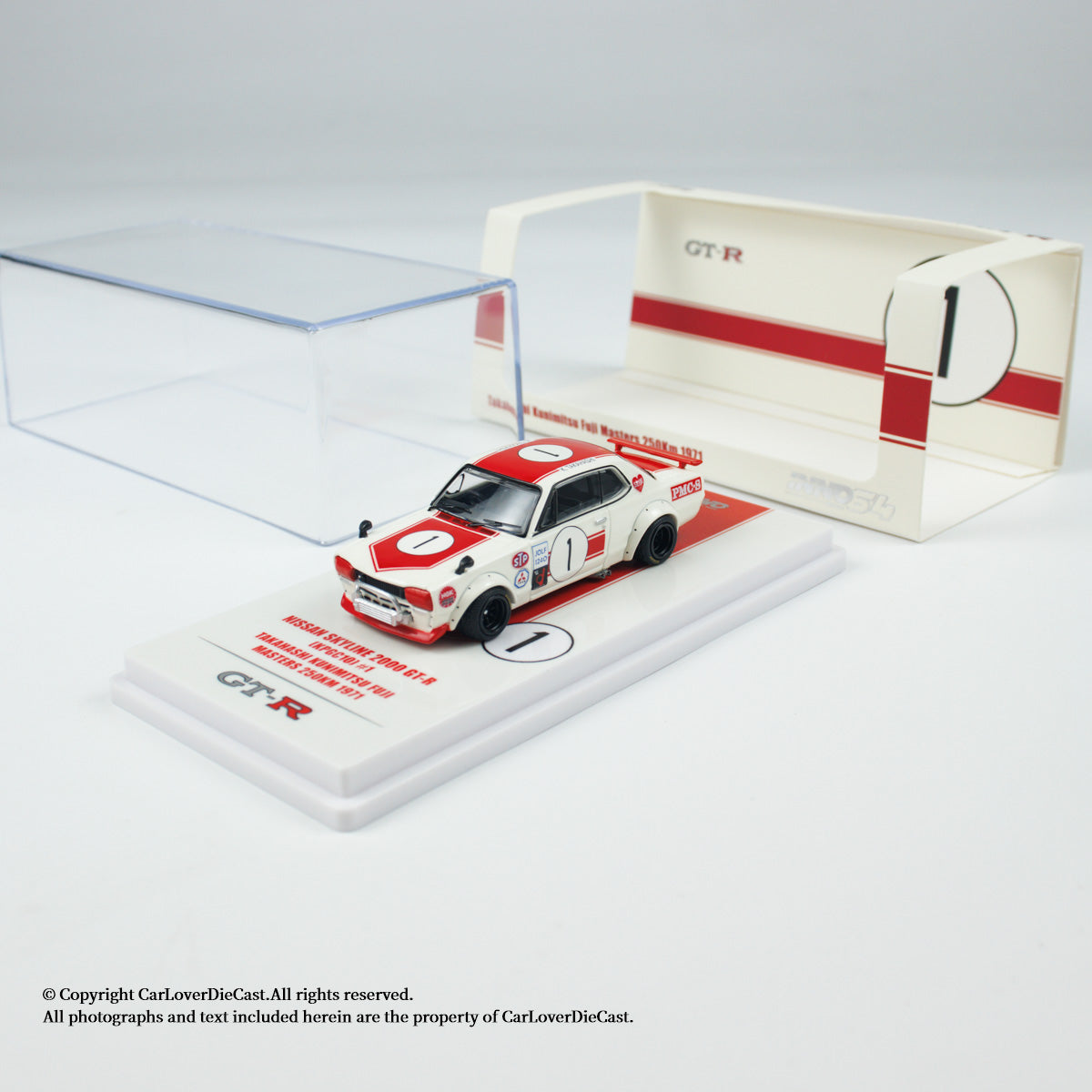 INNO64 1:64 NISSAN SKYLINE 2000 GT-R KPGC10 #1 (IN64-KPGC10-FM1971)