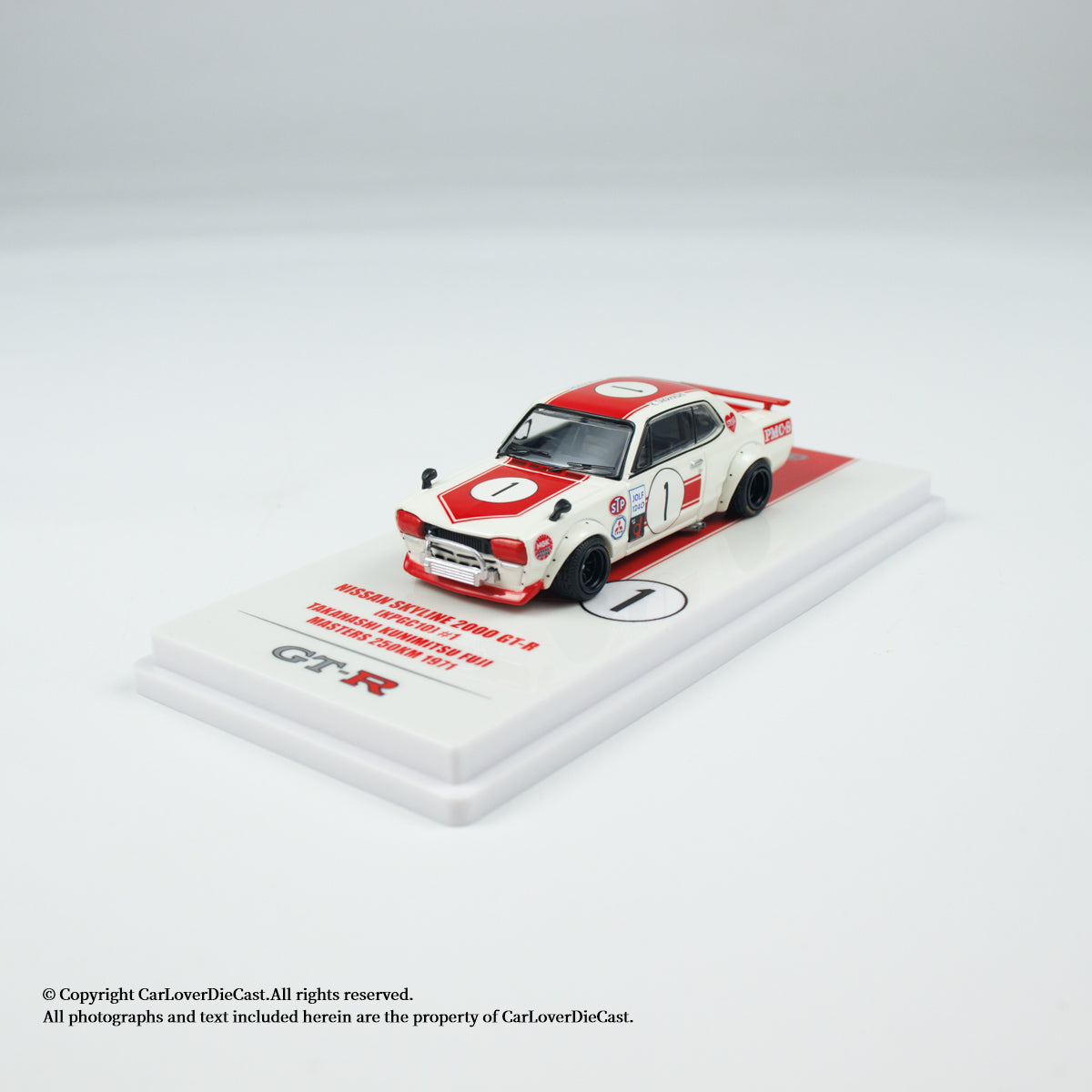 INNO64 1:64 NISSAN SKYLINE 2000 GT-R KPGC10 #1 (IN64-KPGC10-FM1971)