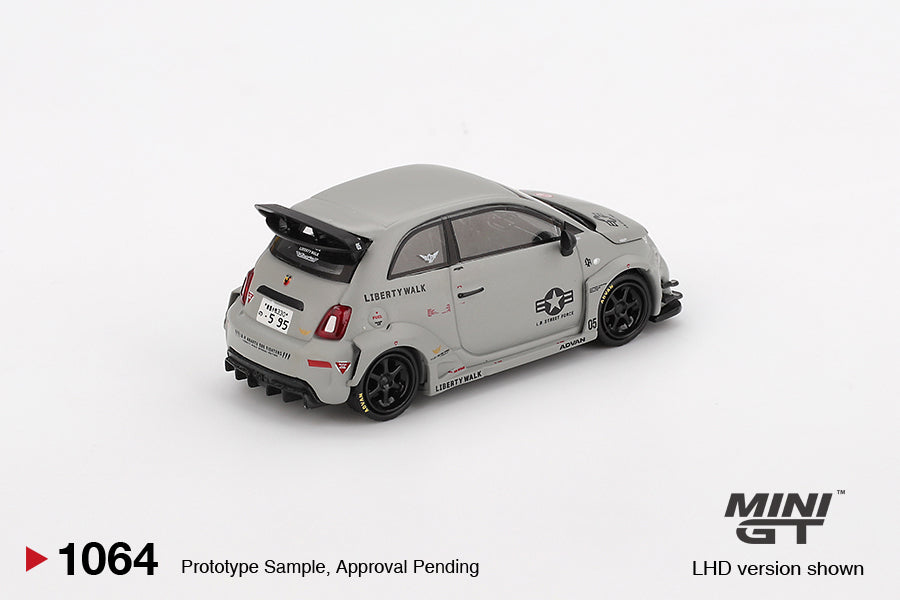 Mini GT 1:64 Abarth 595 LB-WORKS x Abas Works Fighters (MGT01064-CH)