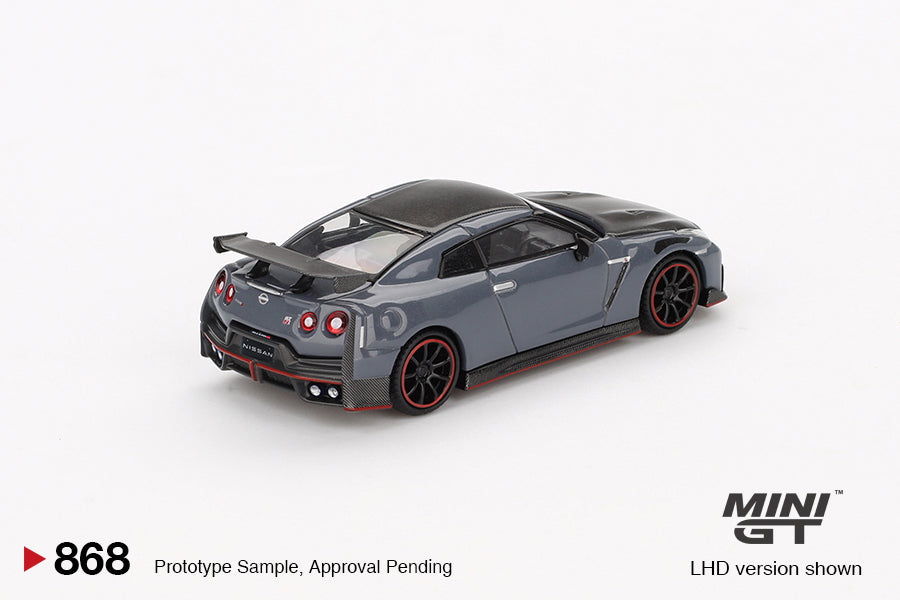 Mini GT 1:64 Nissan GT-R Nismo 2024 NISMO Stealth Gray (MGT00868-CH)