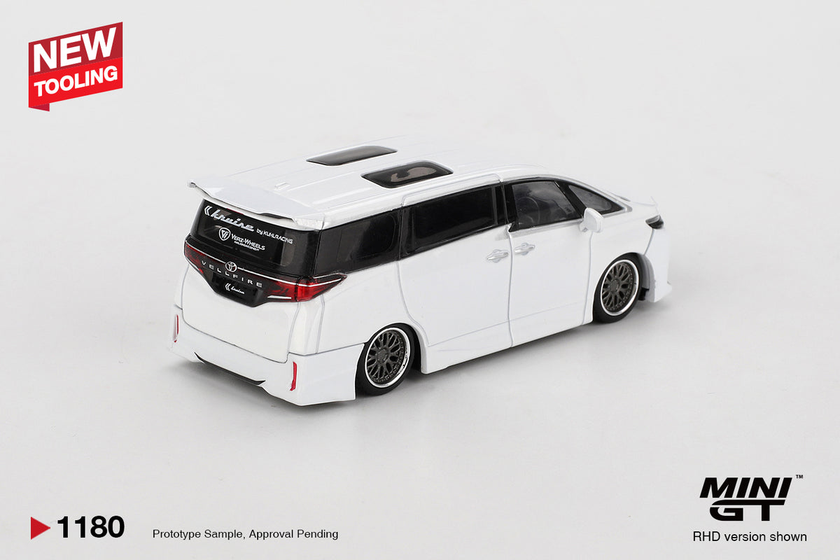 Mini GT 1:64 Toyota Alphard 40 KUHL White (MGT01180-CH)