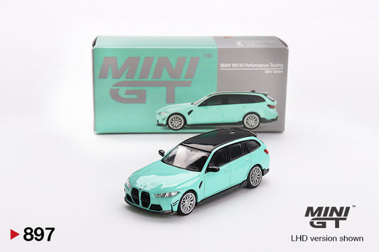 Mini GT 1:64 BMW M3 M Performance Touring Mint Green (MGT00897-CH)