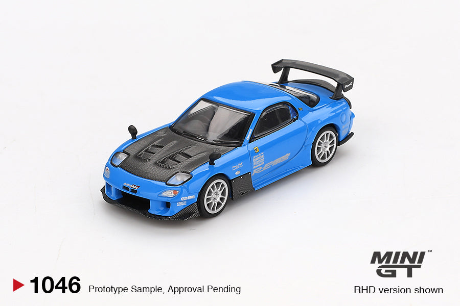 Mini GT 1:64 Mazda RX-7 RE-Amemiya 20B NA 3ROTOR-7 “Ama-san Go” (MGT01046-CH)