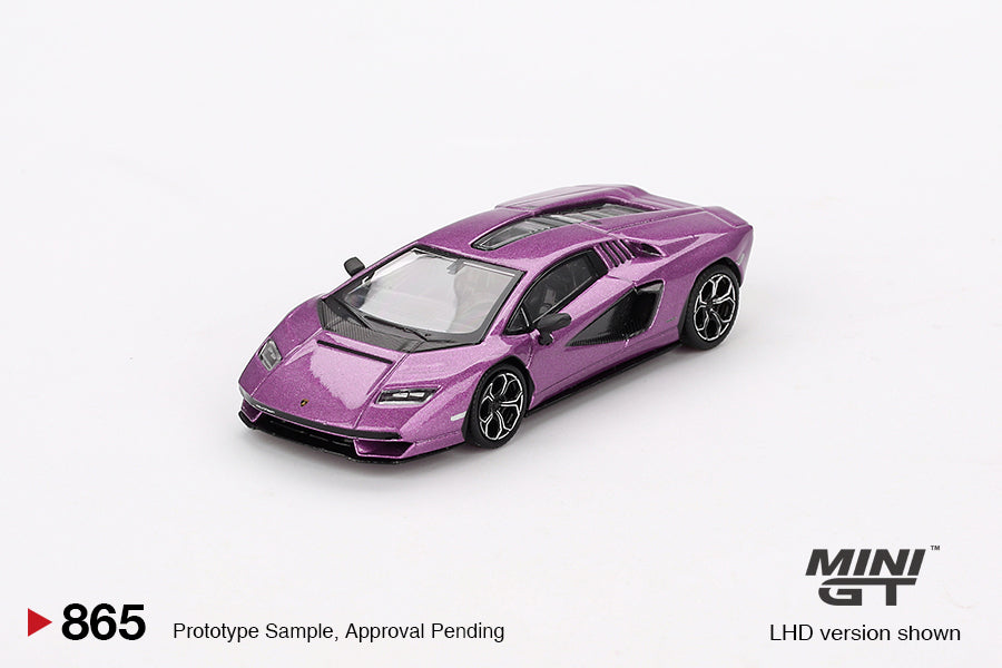 Mini GT 1:64 Lamborghini Countach LPI 800-4 Viola 30th (MGT00865-CH)