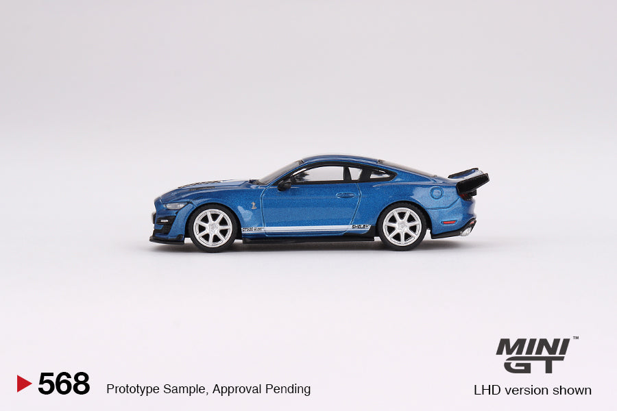 Mini GT 1/64 Shelby GT500 Dragon Snake Concept Ford Performance Blue LHD(MGT00568-CH)