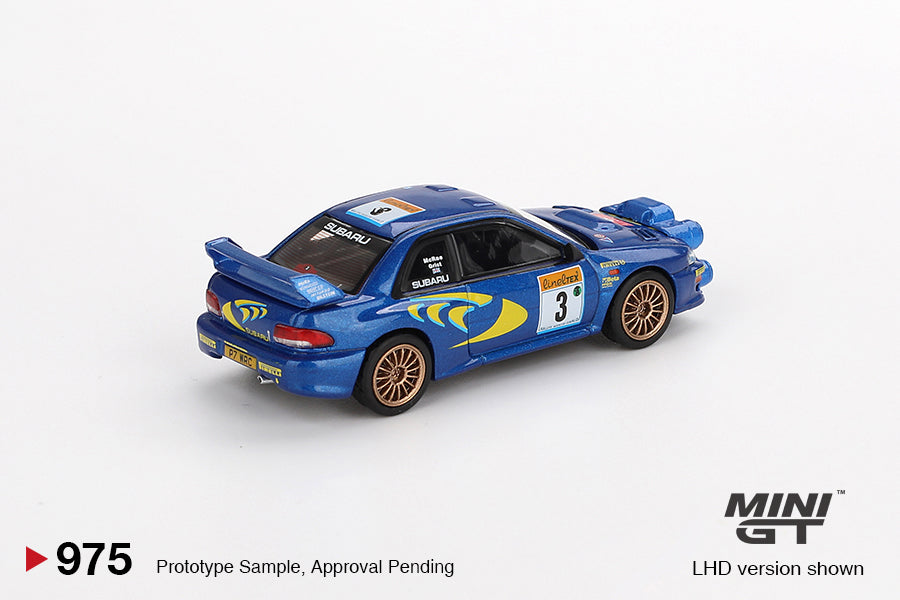 Mini GT 1:64 Subaru Impreza WRC98 1998 Rally Monte-Carlo 3rd Place #3 (MGT00975-CH)
