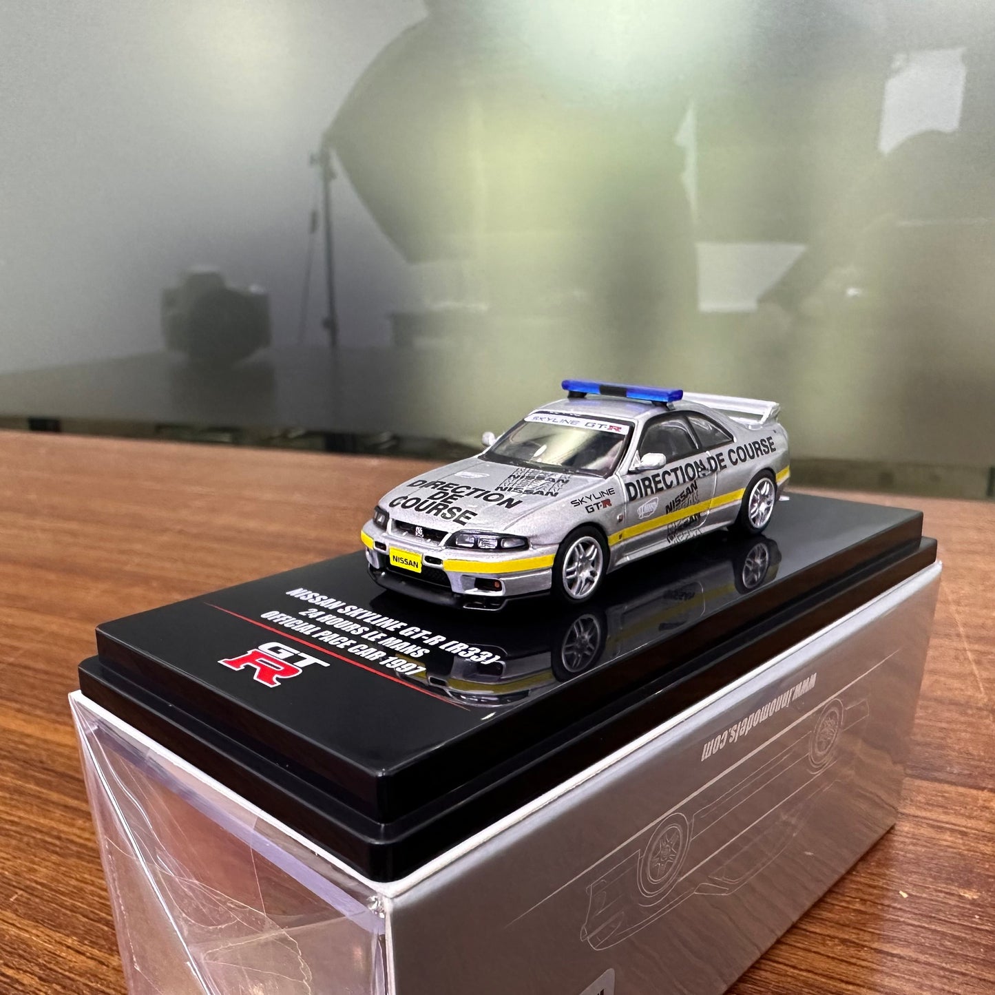 INNO64 1/64 NISSAN SKYLINE GT-R (R33) 24 Hours Le Mans 1997 Official Pace Car