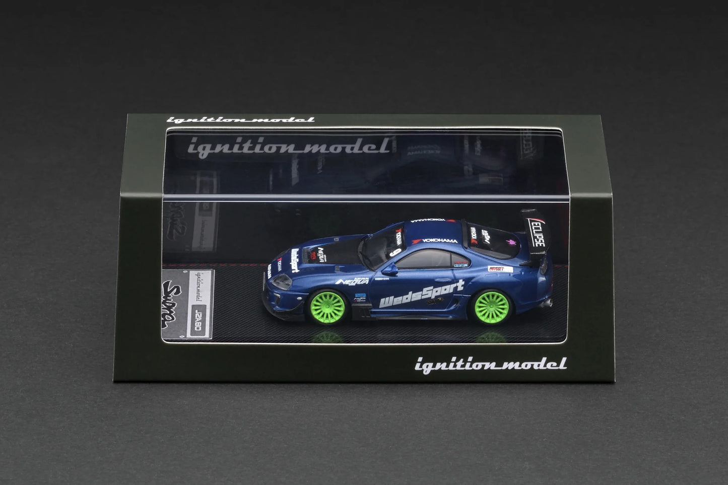 Ignition Model 1/64 Toyota Supra (JZA80) RZ Blue Metallic (IG3843)