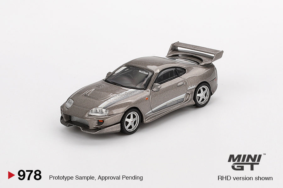 Mini GT 1:64 Toyota Supra VeilSide Combat V-II Combat Grey (MGT00978-CH)