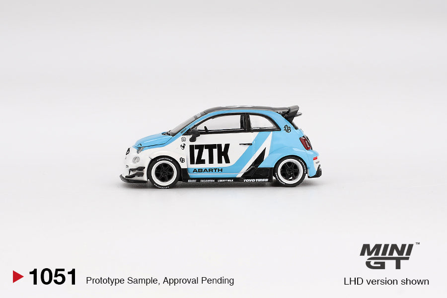 Mini GT 1:64 Abarth 595 LB-WORKS x Abas Works IZTK (MGT01051-CH)