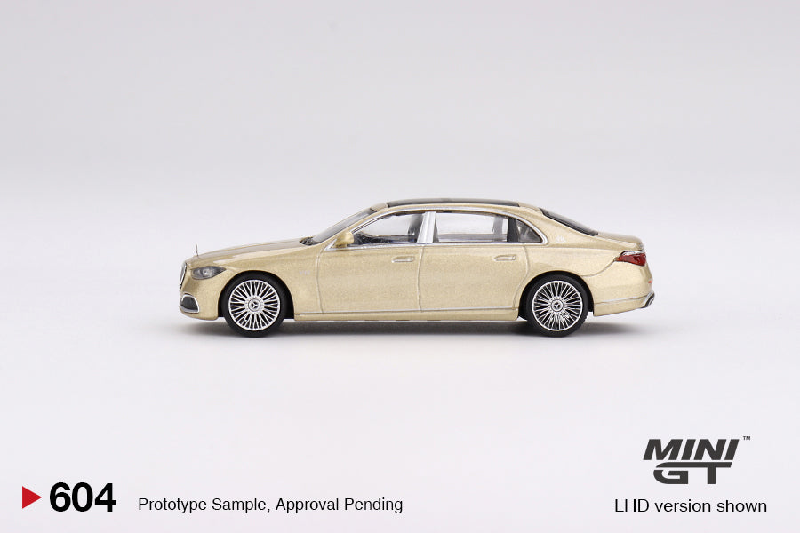 Mini GT 1:64 Mercedes-Maybach S680 Champagne Metallic LHD (MGT00604-CH)