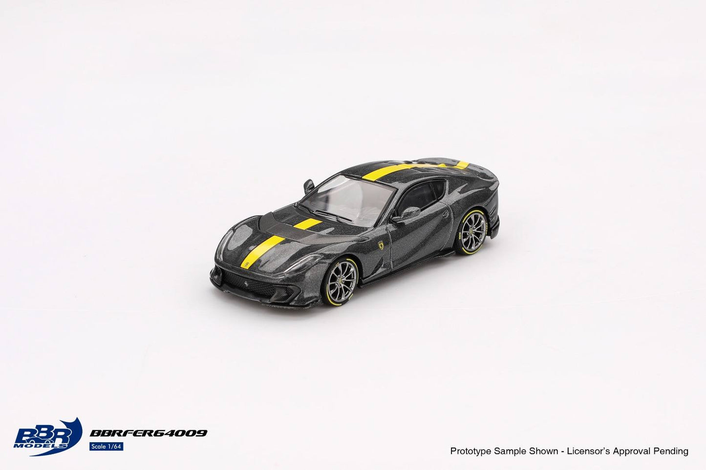 BBR 1:64 Ferrari 812 Ferrari 812 Competizione Grigio Competizione (BBRFER64009)