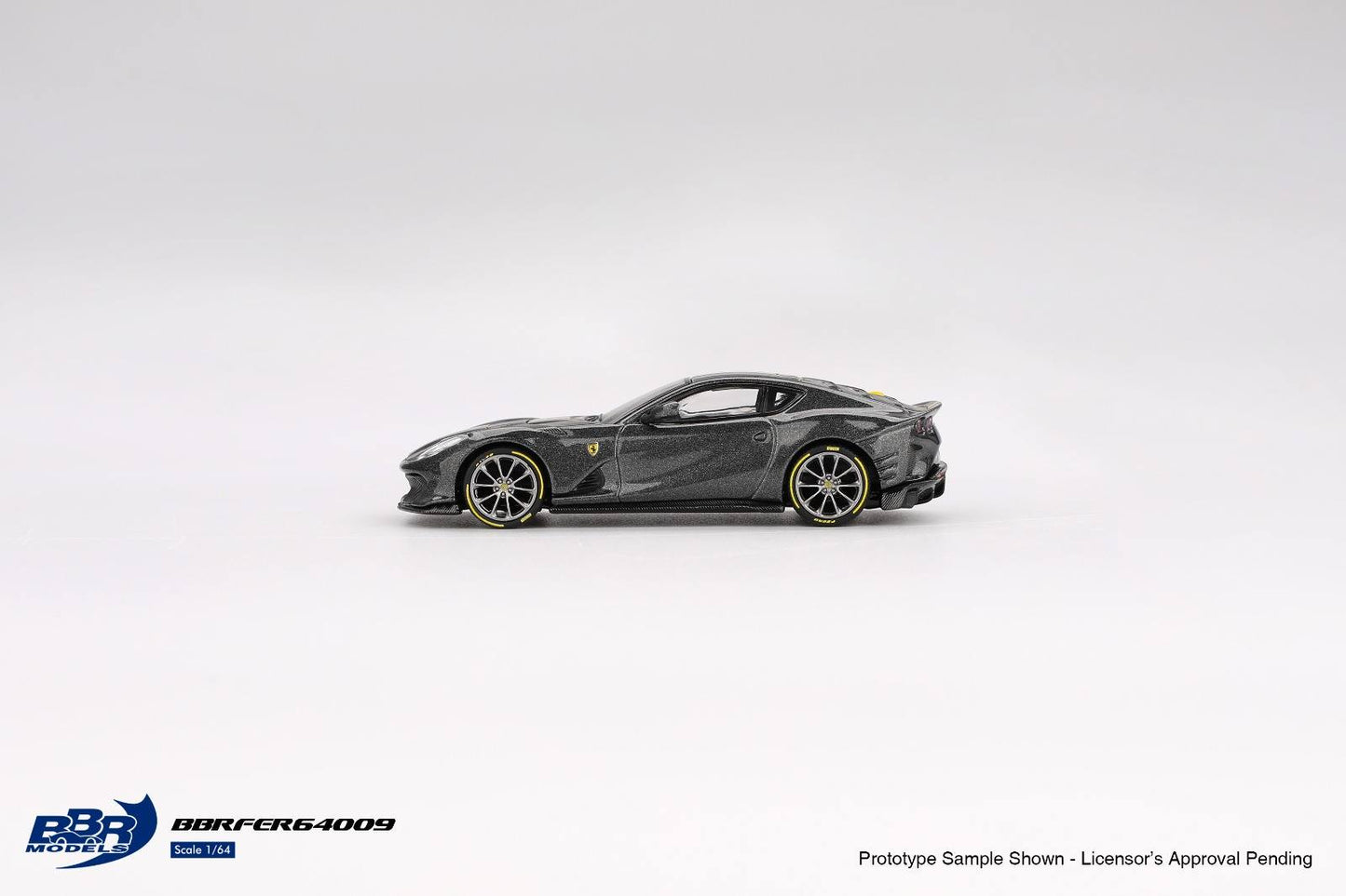 BBR 1:64 Ferrari 812 Ferrari 812 Competizione Grigio Competizione (BBRFER64009)