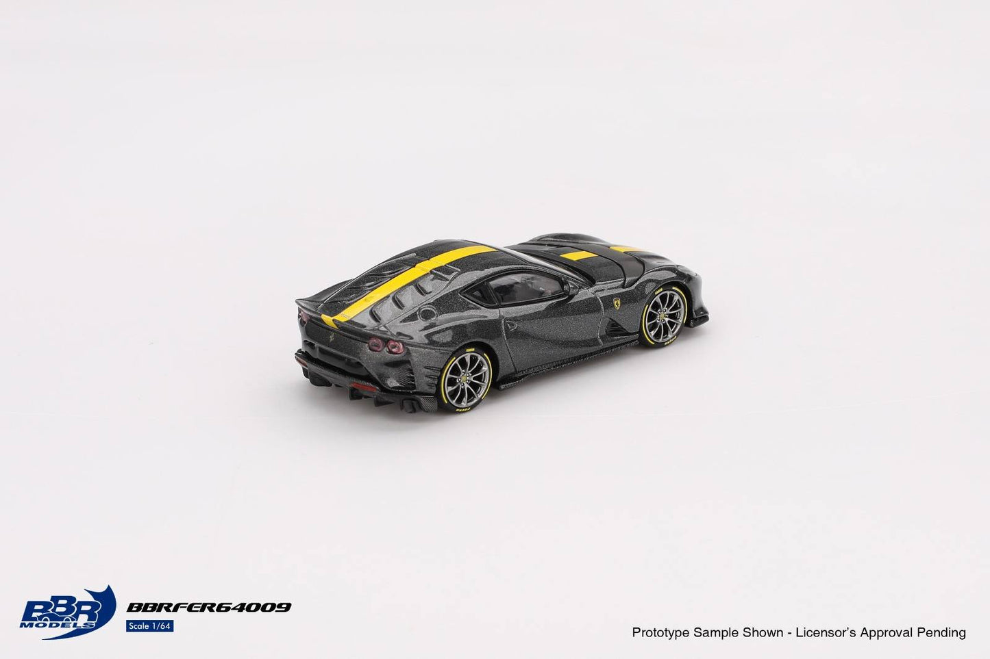 BBR 1:64 Ferrari 812 Ferrari 812 Competizione Grigio Competizione (BBRFER64009)