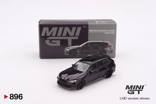 Mini GT 1:64 BMW M3 M Performance Touring Daytona Violet (MGT00896-CH)
