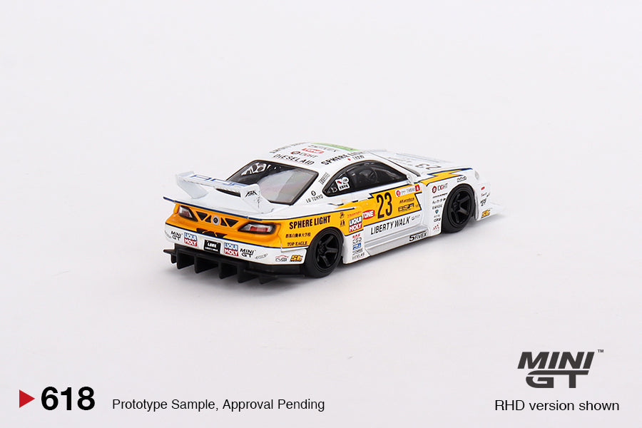 Mini GT 1:64 Nissan LB-Super Silhouette S15 SILVIA #23 2022 Goodwood Festival of Speed RHD (MGT00618-CH)