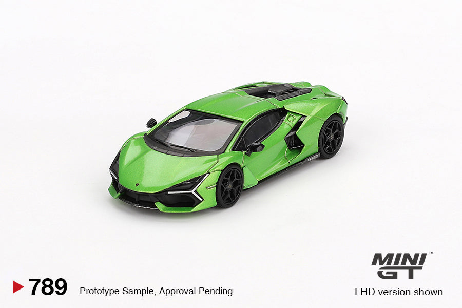 Mini GT 1:64 Lamborghini Revuelto Verde Selvans (MGT00789-CH)