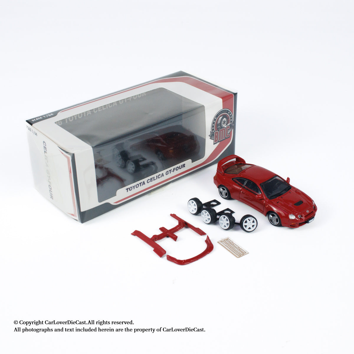 BM Creations 1:64 Toyota Celica GT Four RHD Red