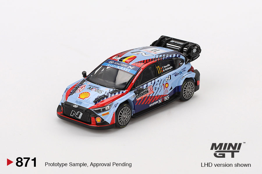 Mini GT 1:64 Hyundai i20 N Rally1 Hybrid #11 2024 Rallye Monte-Carlo Winner (MGT00871-CH)