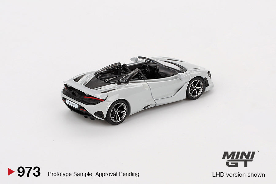 Mini GT 1:64 McLaren 750S Spider Cirrus Grey (MGT00973-CH)