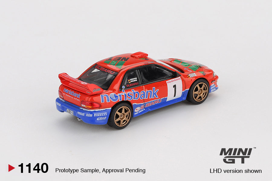 Mini GT 1:64 Subaru Impreza WRC97 #1 1999 DRM Champion (MGT01140-CH)
