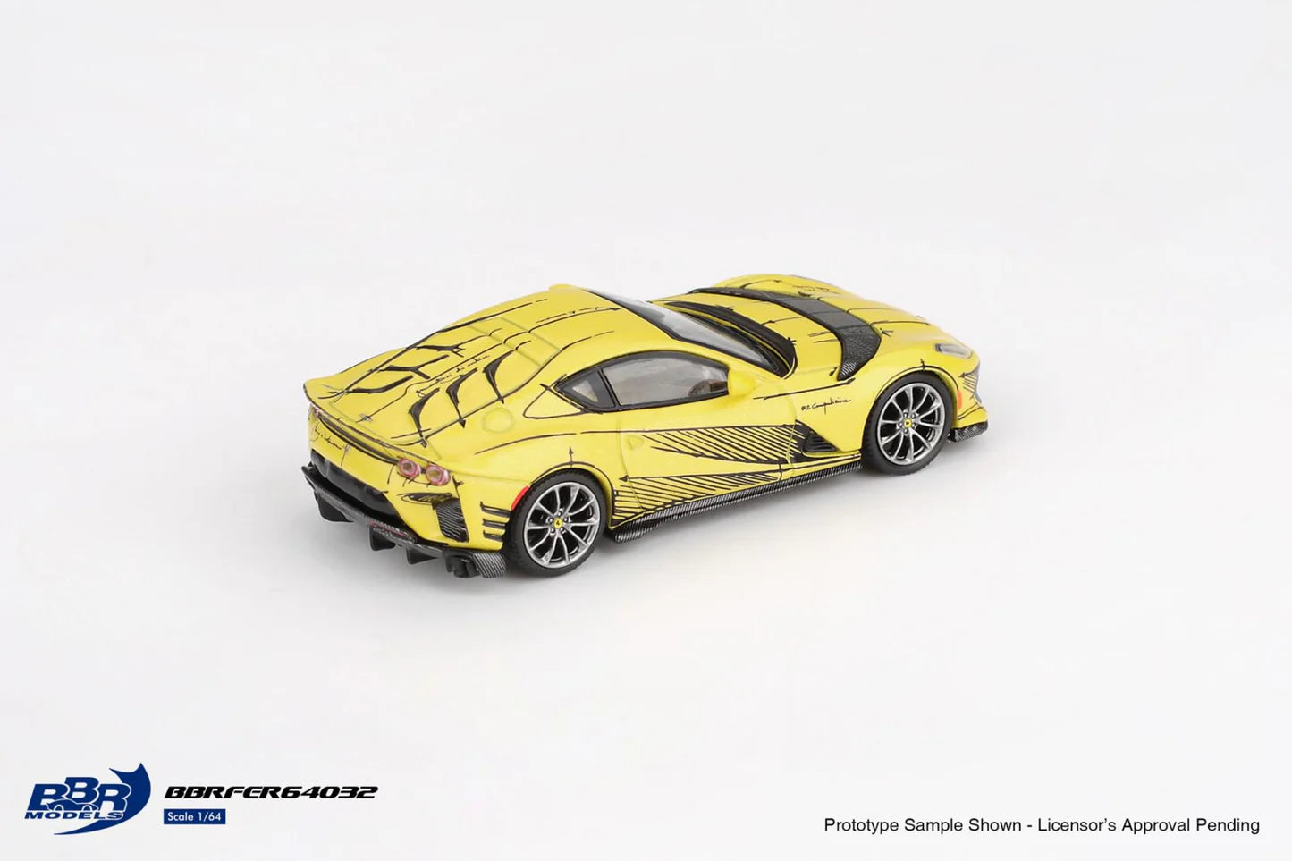 BBR 1/64 Ferrari 812 Competizione Tailor Made (BBRFER64032)