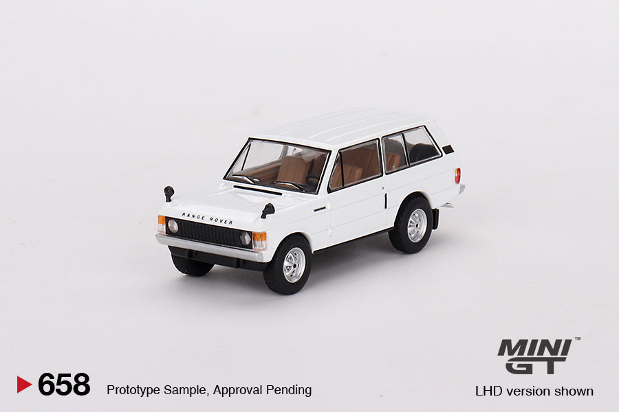 Mini GT 1:64 Land Rover Range Rover Davos White LHD (MGT00658-CH)