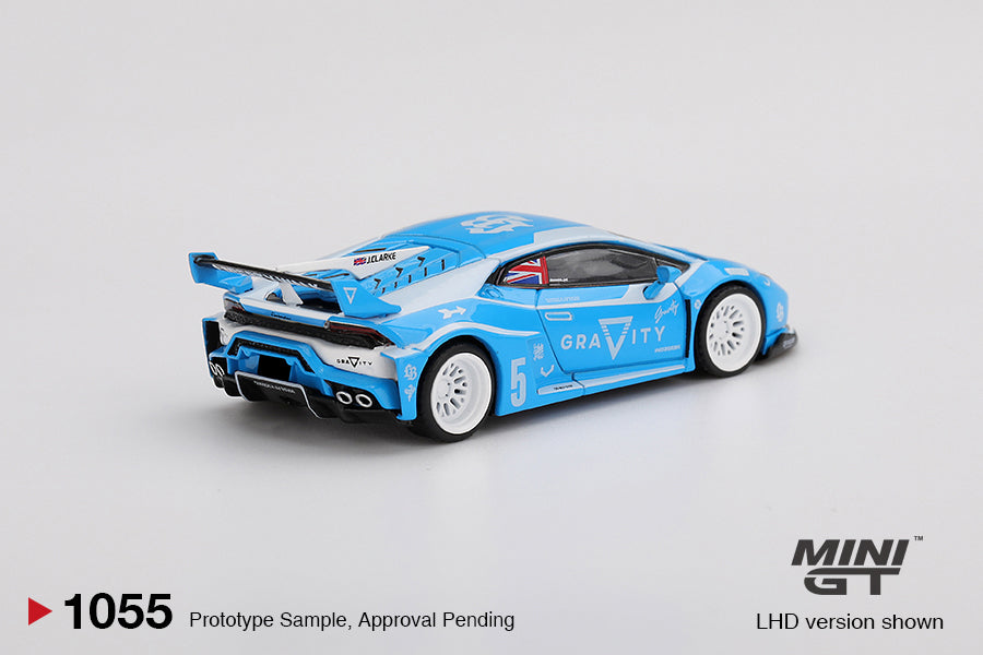 Mini GT 1:64 LB★WORKS Lamborghini Huracán GT GRAVITY (MGT01055-CH)