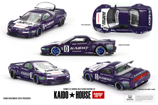 Mini GT 1:64 Kaido House + MINIGT Honda NSX Kaido Racing V2 (KHMG173)