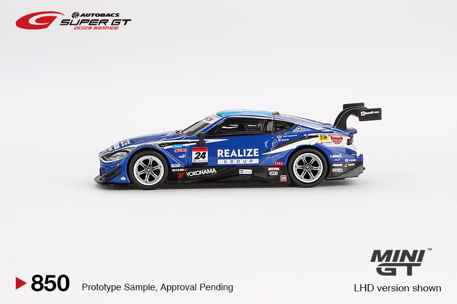 Mini GT 1:64 Nissan Z GT500 #24 "REALIZE CORPORTATION ADVAN Z" KONDO RACING 2023 SUPER GT SERIES (MGT00850-BL)
