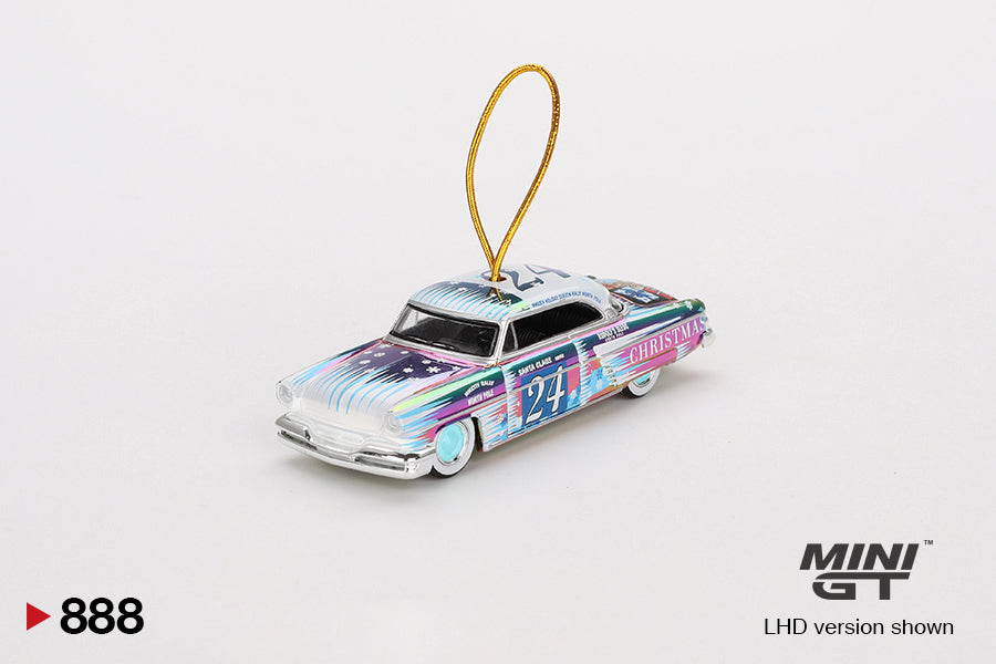Mini GT 1:64 Lincoln Capri Christmas Hot Rod by Tim Sadchikov 2024 Christmas Edition (MGT00888-L)
