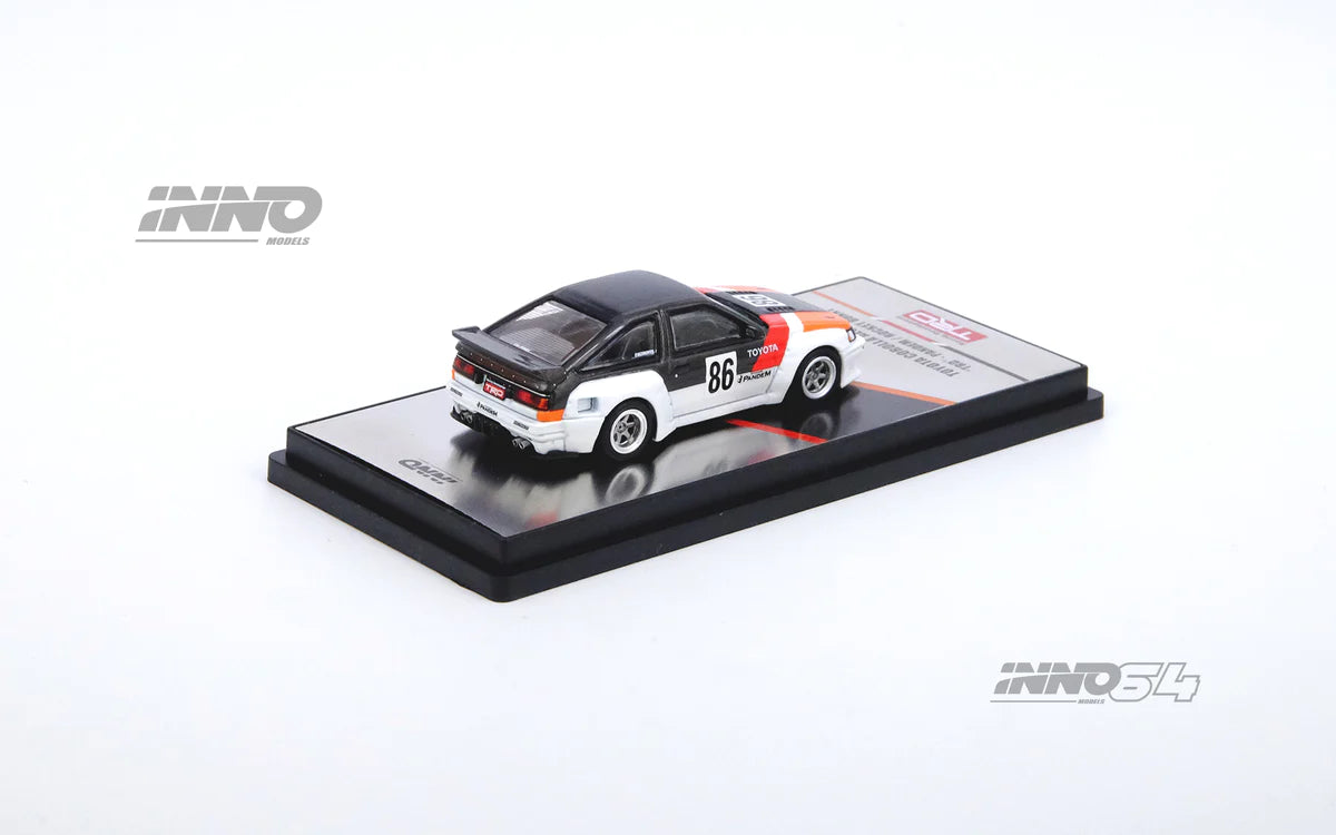 INNO64 1:64 TOYOTA AE86 Levin INAZUMA WORX PANDEM / ROCKET BUNNY (IN64-AE86LP-IWORX)