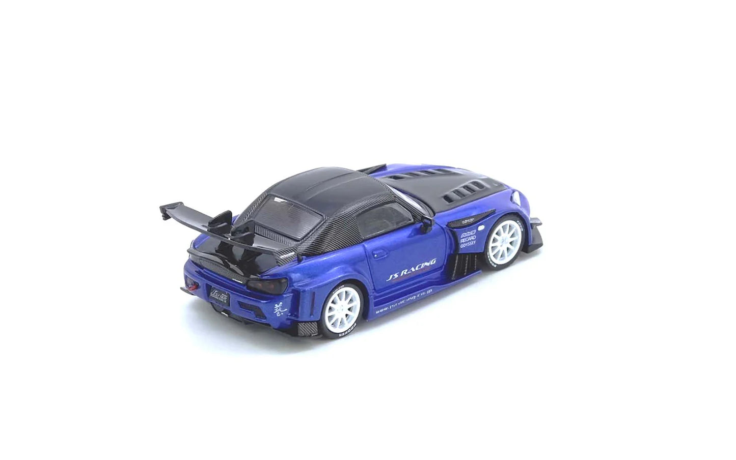 INNO64 1/64 HONDA S2000 J'S RACING Blue (IN64-S2000JS-BLUE)