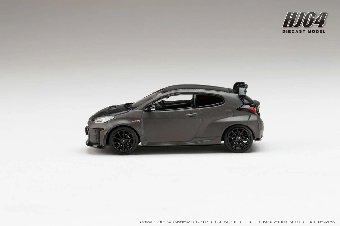 Hobby Japan 1:64 Toyota GRMN YARIS CIRCUIT PACKAGE MATTE STEEL