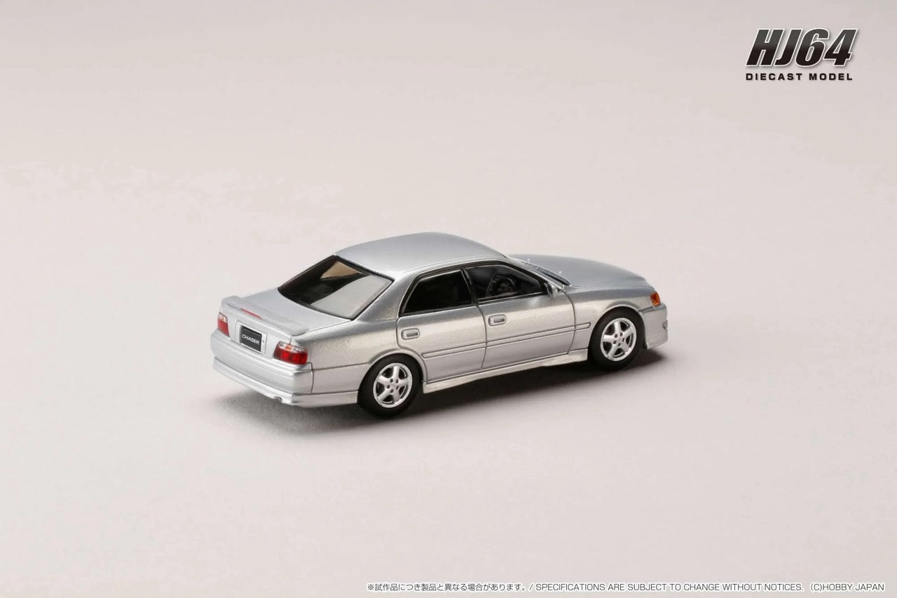 Hobby Japan 1:64 Toyota CHASER TOURER V (JZX100) 1998 / Mesh Front Grill SILVER METALLIC (HJ643072S)