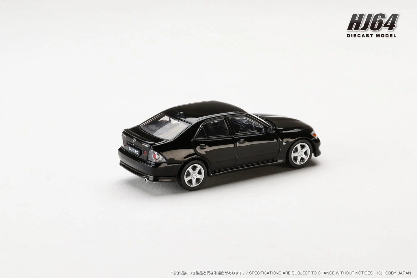 Hobby Japan 1:64 Lexus IS200 IS 200 GXE10 Black (HJ643080BK)