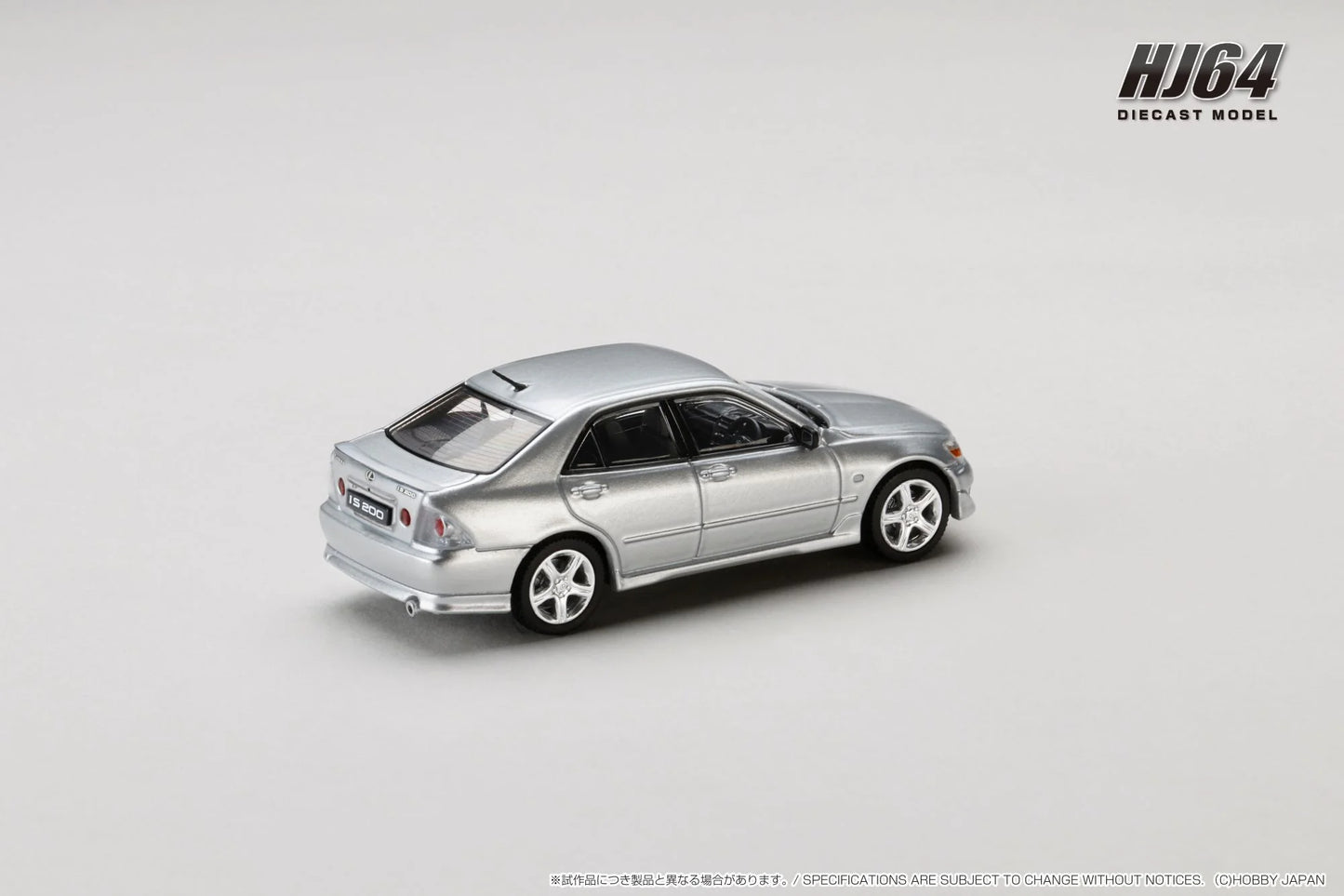 Hobby Japan 1:64 Lexus IS200 IS 200 GXE10 Silver (HJ643080S)