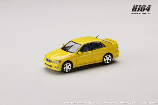 Hobby Japan 1:64 Lexus IS200 IS 200 GXE10 Yellow (HJ643080Y)
