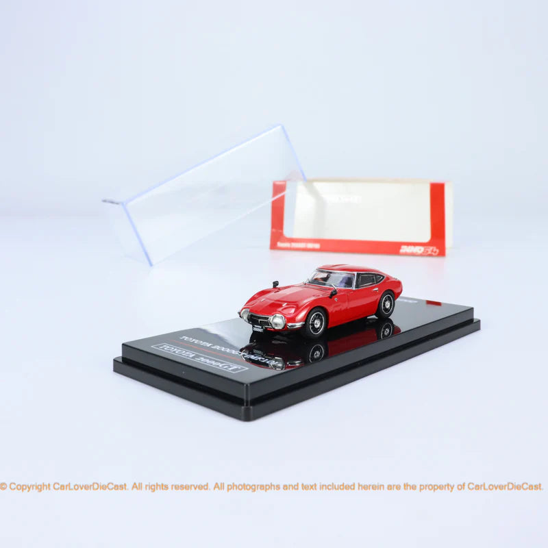INNO64 1/64 TOYOTA 2000GT Solar Red