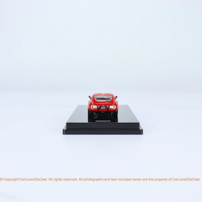 INNO64 1/64 TOYOTA 2000GT Solar Red