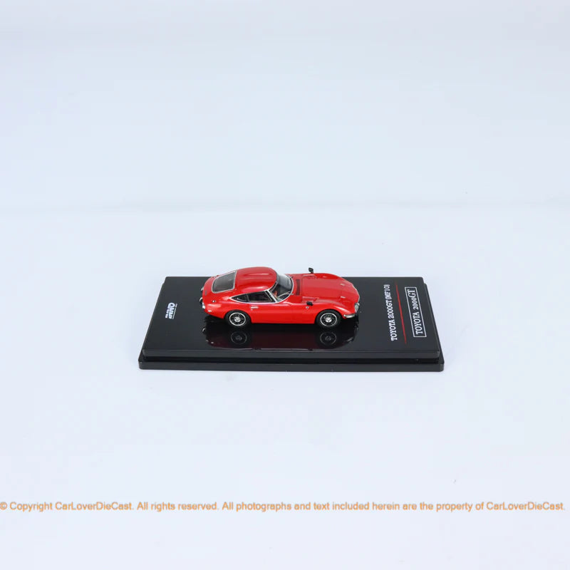 INNO64 1/64 TOYOTA 2000GT Solar Red