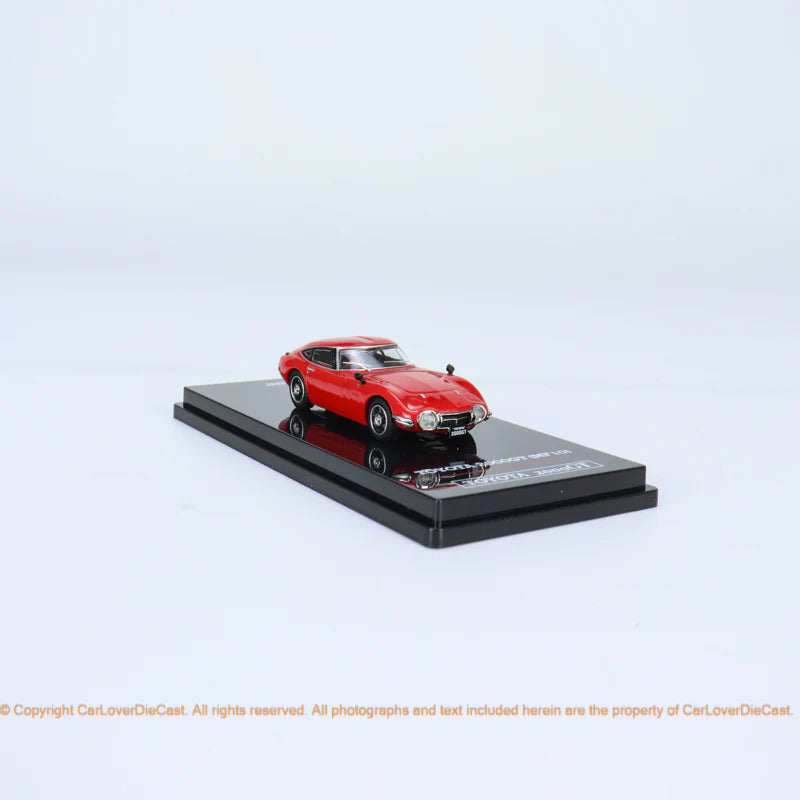 INNO64 1/64 TOYOTA 2000GT Solar Red