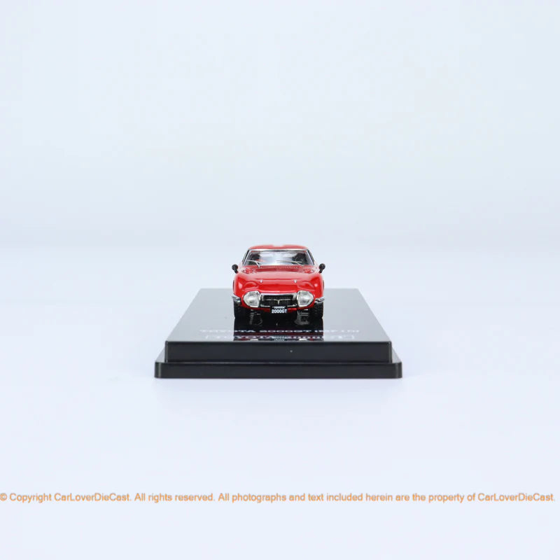 INNO64 1/64 TOYOTA 2000GT Solar Red