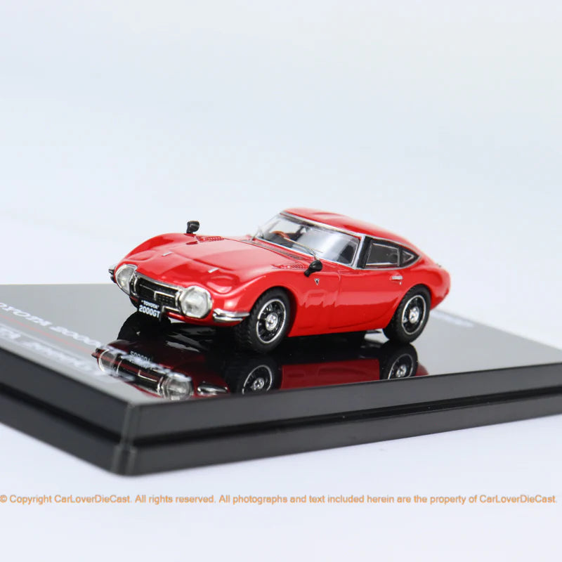 INNO64 1/64 TOYOTA 2000GT Solar Red