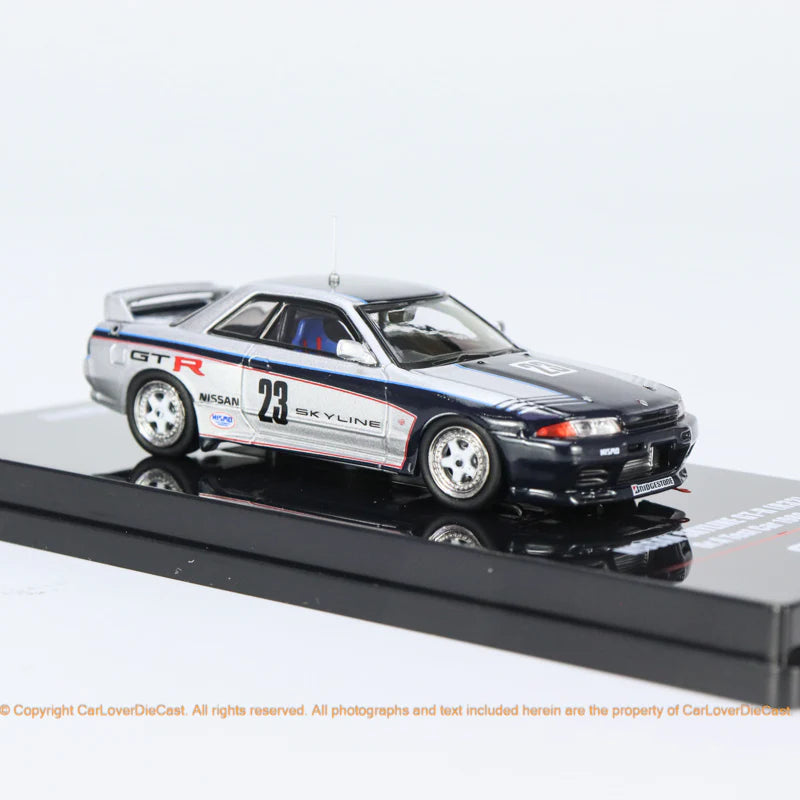 INNO64 1/64 NISSAN SKYLINE GT-R (R32) Gr.A Test Car 1989
