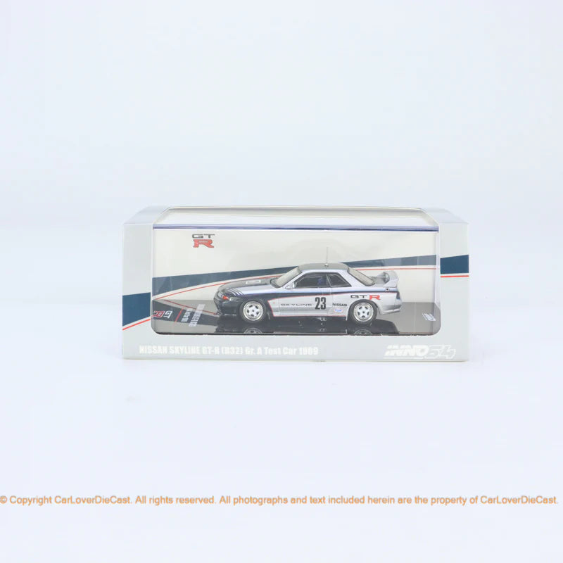 INNO64 1/64 NISSAN SKYLINE GT-R (R32) Gr.A Test Car 1989