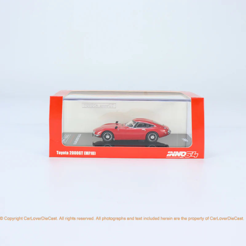 INNO64 1/64 TOYOTA 2000GT Solar Red