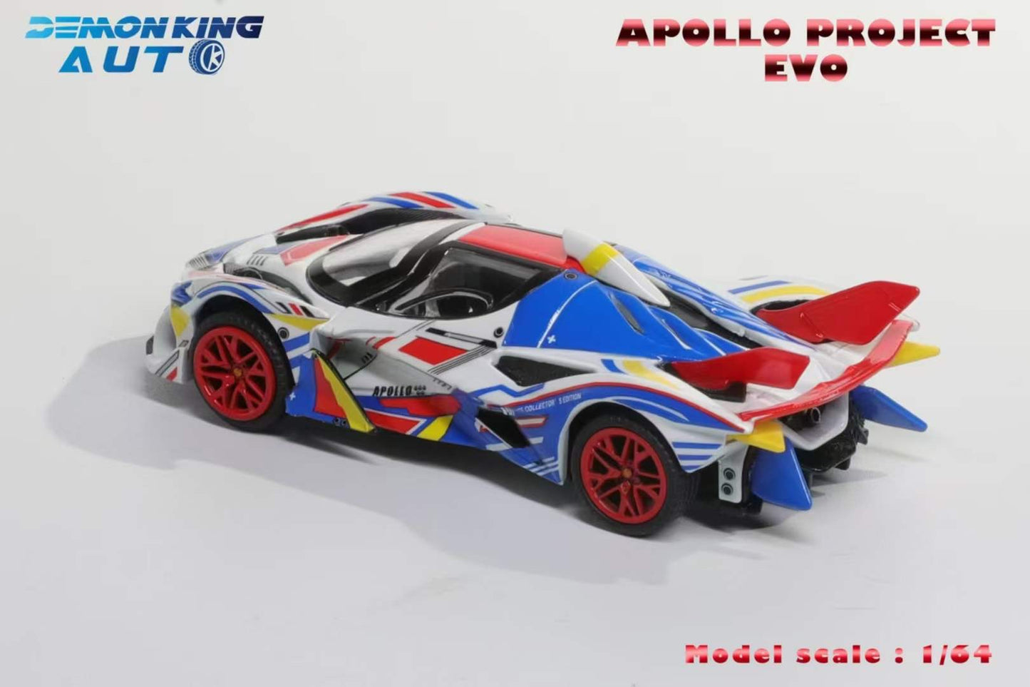 Demon King Auto 1:64 Apollo Evo Exia Robot Gundam China Joy Expo Limited Edition Limited 666 Pieces