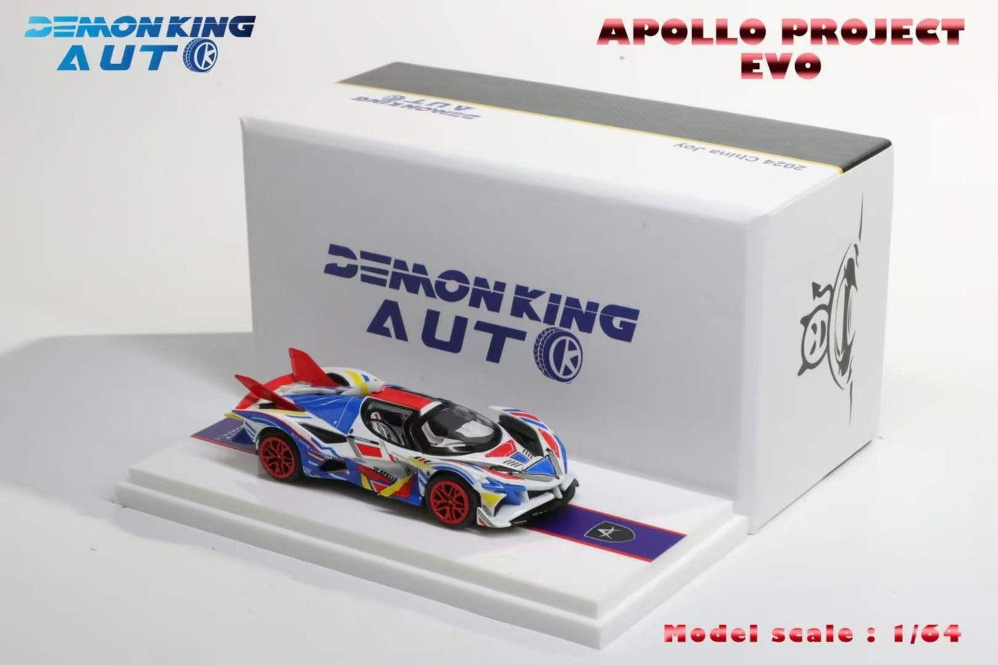 Demon King Auto 1:64 Apollo Evo Exia Robot Gundam China Joy Expo Limited Edition Limited 666 Pieces